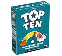 Asmodee- Top Ten Gioco da tavolo, d'atmosfera, Multicolore - versione francese