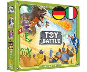 Asmodee Toy Battle - Gioco da tavolo strategico, gioco da tavolo divertente per due giocatori dagli 8 anni in su, 15 minuti di gioco, versione italiana