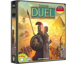 Asmodee | UNBOX NOW | Repos Production | 7 Wonders Duel | Gioco di base | Gioco di strategia | 2 giocatori | Dai 10+ anni | 30+ minuti - versione tedesca