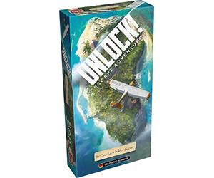 Asmodee, Unlock! - L'isola del dottor Goorse, gioco per famiglie, gioco di puzzle, 2-6 giocatori, da 10+ anni, 60+ minuti, tedesco