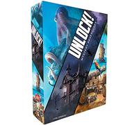 Asmodee - Unlock! Mystery Adventures - Gioco da Tavolo Escape Room | Gioco da Tavola Collaborativo e Investigativo con App Gratuita - 1-6 Giocatori - 10+ Anni - 60 Minuti - Edizione Italiana