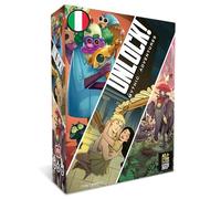 Asmodee - Unlock! Mythic Adventures - Gioco da Tavolo Escape Room | Gioco da Tavola Collaborativo e Investigativo con App Gratuita - 1-6 Giocatori - 10+ Anni - 60 Minuti - Edizione Italiana