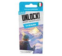 Asmodee - UNLOCK! SA: LA SCALATA - Gioco da Tavolo Escape Room | Gioco da Tavola Collaborativo e Investigativo con App - 1-6 Giocatori - 10+ Anni - 45 Minuti - Edizione Italiana