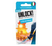 Asmodee - UNLOCK! SA: LA VIA DELLA KATANA - Gioco da Tavolo Escape Room | Gioco da Tavola Collaborativo e Investigativo con App - 1-6 Giocatori - 10+ Anni - 50 Minuti - Edizione Italiana