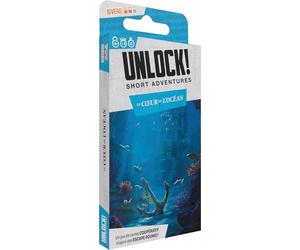 Asmodee Unlock! - Short Adventures #12: The Heart of the Ocean (FR) Gioco da tavolo - Divertimento e strategia per famiglie, bambini e adulti, 10 anni in su, 1-6 giocatori, 30-45 min