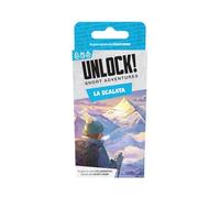 Asmodee - Unlock! Short Adventures 13 - La Scalata, Gioco da Tavolo con App, Escape Room, 1-6 Giocatori, 10+ Anni, Edizione in Italiano