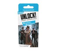Asmodee: Unlock! Short Adventures: Assassinio a Birmingham, Gioco da Tavolo di Enigmi, 10+ Anni, 1-6 Giocatori, Edizione in Italiano