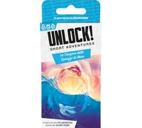 Asmodee Unlock! Short Adventures - La Canzone dello Spruzzo di Mare, Gioco da Tavolo di Enigmi, 10+ Anni, 1-6 Giocatori, Edizione in Italiano