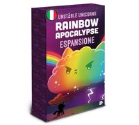 Asmodee - Unstable Unicorns: Rainbow Apocalypse - Carte da Gioco | Espansione per Gioco da Tavolo Unstable Unicorns - 2-8 Giocatori - 8+ Anni - 30-60 Minuti - Edizione in Italiano