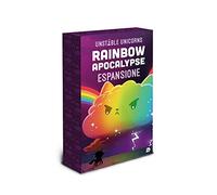 Asmodee, Unstable Unicorns: Rainbow Apocalypse, Espansione Gioco da Tavolo, Edizione in Italiano