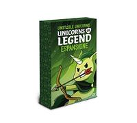 Asmodee - Unstable Unicorns: Unicorns of Legend, Espansione Gioco di Carte, Edizione in Italiano