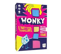 Asmodee - Wonky, Gioco da Tavolo per Famiglia e Amici, Gioco di Strategia e Destrezza, 1 a più Giocatori, 8+ Anni, 20 min, Edizione in Italiano