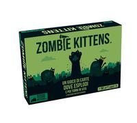 Exploding Kittens Asmodee Zombie Kittens - Carte da Gioco con gatti esplosivi e Zombie Kittens, Gioco da Tavolo, 2-5 Giocatori, 7+ Anni, 15 min, Edizione in Italiano