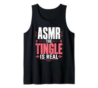 ASMR The Tingle è Un Vero e Proprio Carino Soundwave Graphic Canotta