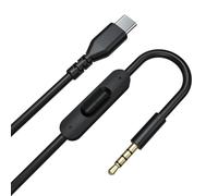 Asobilor Cavo audio di ricambio da USB-C a 3,5 mm con microfono in linea e controllo del volume, compatibile con cuffie Beats Solo2 Solo3 Solo Pro, Studio2 Studio3 Studio Pro, Mixr Executive Detox