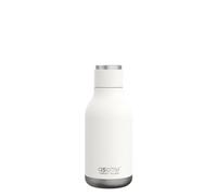 ASOBU Urban-Bottiglia in Acciaio Inox isolata e a Doppia Parete, 453,6 g, Colore: Bianco, d'Acqua Unisex, Misura Standard, Multicolor