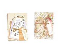 ASOMI 200 Fogli Forniture per Diario per Planner Artigianale Vintage Scrapbook Carta Proiettile Spazzatura Diario Forniture Supporti Misti Collage Carta Album Abbellimenti