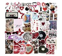 ASOMI Confezione da 50 adesivi estetici Downtown Girls, fantastici adesivi alla moda Y2K per bottiglie d'acqua, divertenti adesivi impermeabili per adolescenti e adulti