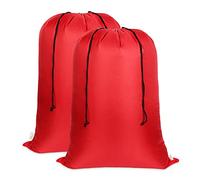 Asonen sacco per biancheria grande 2 pezzi 27X36 pollici,borsa per biancheria portatile di grande capacità antistrappo con coulisse a due vie,adatta per studenti,appartamenti,viaggi,vacanze,università