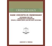 Asongwe N Thomas Basic Concepts in Criminology (Tascabile)