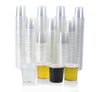 ASOPFYUM Bicchierini da liquore in plastica, 400 pezzi, riutilizzabili in plastica, 2 cl/20 ml, per matrimoni, feste, festival o vari eventi, shot