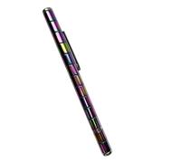 ASORT Jiki, Penna fidget pen Crushmetric magnetica, a scatto, multifunzione, composta da magneti, decomponibile, adatta per scrivere, come giocattolo e come regalo per gli amici (arcobaleno)