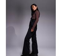 ASOS 4505 Petite - Ski - Pantaloni da sci a zampa soft shell idrorepellenti neri-Nero 42