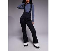 ASOS 4505 Ski Hourglass - Pantaloni da sci a zampa in soft shell idrorepellenti neri-Nero 42