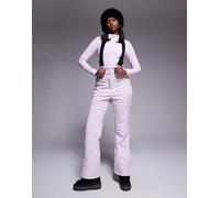 ASOS 4505 - Ski - Pantaloni da sci a zampa rosa morbidi e impermeabili 48