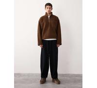 ASOS COLLECTIVE AC-B-254 - Pantaloni bombati affusolati neri-Nero 50 Long