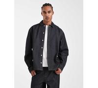 ASOS DESIGN - Circular Design Collection - Giacca di jeans pesante color indaco in coordinato-Blu L