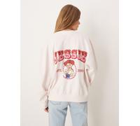 ASOS DESIGN - Disney Pixar - Cardigan rosa oversize con Jessie di Toy Story L