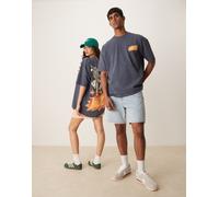 ASOS DESIGN - Disney Pixar - T-shirt oversize blu con stampa di Buzz Lightyear di Toy Story XL