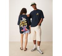 ASOS DESIGN - Disney Pixar - T-shirt oversize color blu navy con stampa di Buzz Lightyear di Toy Story S