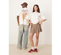 ASOS DESIGN - Disney Pixar - T-shirt unisex oversize antracite con stampa di Toy Story con Woody e Jessie-Neutro XS