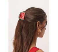 ASOS DESIGN - Fermaglio per capelli rosso a forma di anguria-Multicolore No Size