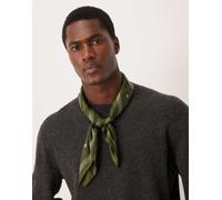 ASOS DESIGN - Foulard in raso verde No Size