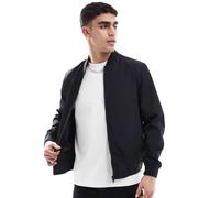 ASOS DESIGN - Giaca bomber leggera, colore nero 4XL