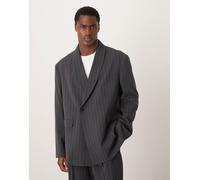 ASOS DESIGN - Giacca da abito nera oversize-Nero 50 Regular