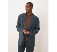 ASOS DESIGN - Giacca da abito oversize extra larga blu-Nero L