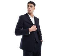ASOS DESIGN - Giacca da abito slim blu navy scuro 54 Regular