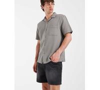 ASOS DESIGN - Jorts taglio corto nero slavato 46
