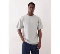 ASOS DESIGN Luxe - T-shirt comoda verde in tessuto interlock S