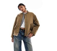ASOS DESIGN - MA1 - Giacca bomber minimal kaki-Nessun colore M