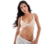ASOS DESIGN - Marina - Reggiseno effetto levigante beige con ferretto-Neutro 30A