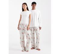ASOS DESIGN - Pantaloni da casa blu con stampa Disney natalizia di Nightmare Before Christmas L