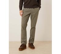 ASOS DESIGN - Pantaloni slim kaki in nylon-Verde 2XL