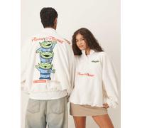 ASOS DESIGN - Pile oversize unisex écru con stampa Disney Pixar di Toy Story-Neutro XS