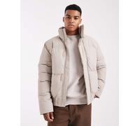 ASOS DESIGN - Piumino color pietra-Neutro S