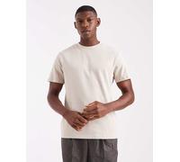 ASOS DESIGN - T-shirt girocollo pesante beige-Neutro M